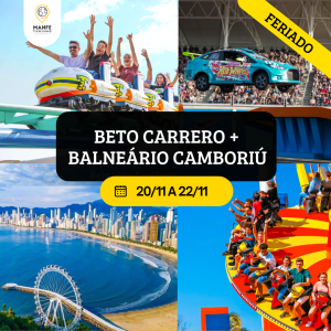 BETO CARRERO WORLD COM BALNEÁRIO CAMBORIU.